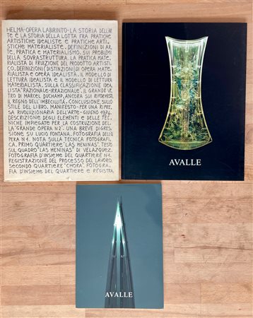 FILIPPO AVALLE - Lotto unico di 3 cataloghi