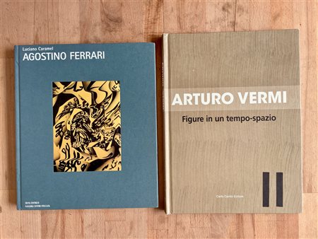 AGOSTINO FERRARI E ARTURO VERMI - Lotto unico di 2 cataloghi