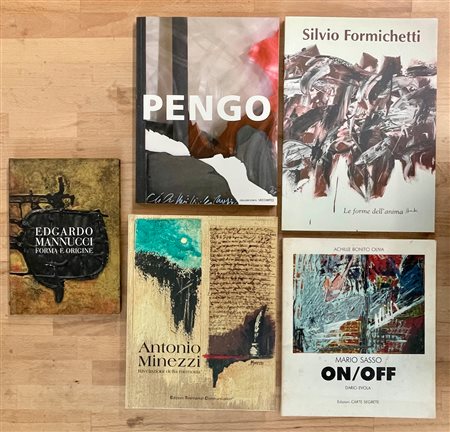 ARTE ASTRATTA ITALIANA - Lotto unico di 5 cataloghi