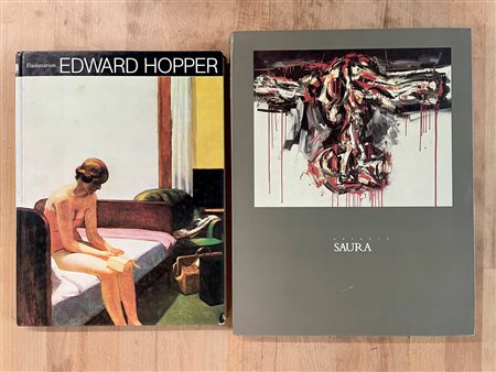 EDWARD HOPPER E ANTONIO SAURA - Lotto unico di 2 cataloghi