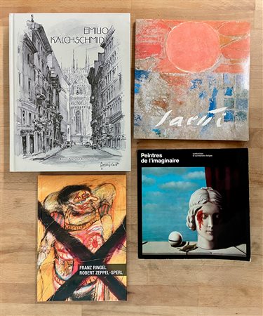 ARTE ITALIANA E INTERNAZIONALE DEL DOPOGUERRA - Lotto unico di 4 cataloghi