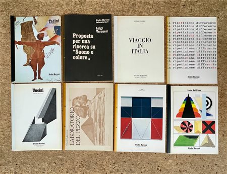 STUDIO MARCONI - Lotto unico di 8 cataloghi