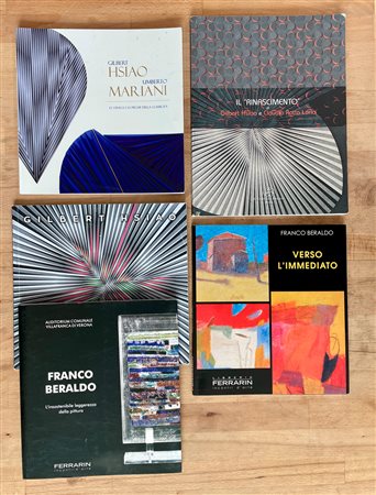 GILBERT HSIAO E FRANCO BERALDO - Lotto unico di 5 cataloghi
