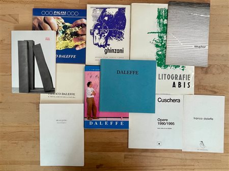 ARTE DEL DOPOGUERRA - Lotto unico di 11 cataloghi