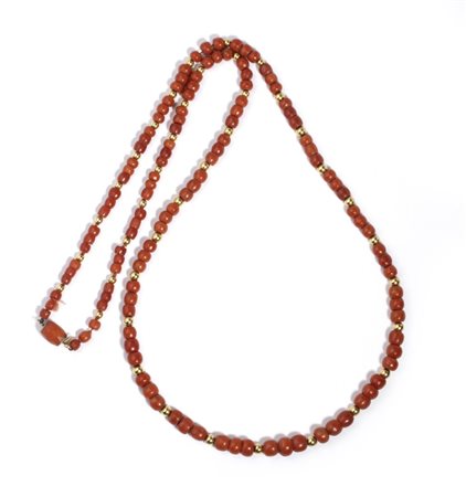  
Collana in corallo Mediterraneo 
 