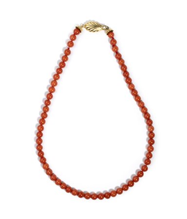  
Collana in corallo Mediterraneo 
 