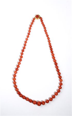  
Collana in corallo del Mediterraneo 
 