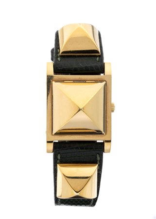 HERMES  
Piramide: orologio da polso Anni '80-'90
 