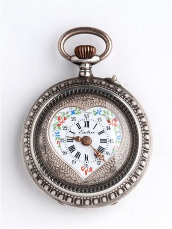  
Orologio da tasca svizzero in argento 1890-1910 circa
 