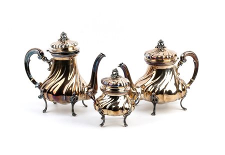  
Servizio da caffè italiano in argento XX secolo
 