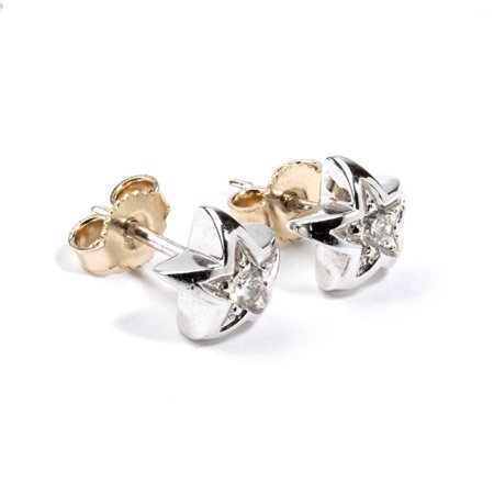  
Orecchini in oro e diamanti 
 