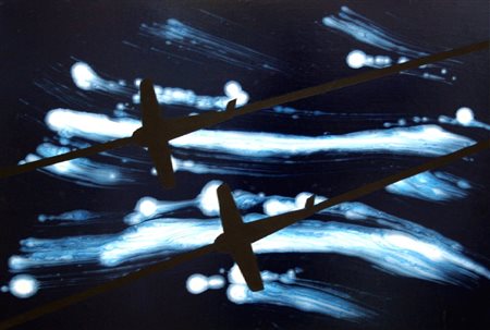 Franco Angeli 1935, Roma (Rm) - 1988, Roma (Rm) - [Italia] Turbolenza smalto...