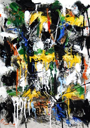 Luciano Astolfi 1960, Cellino Attanasio (Te) - [Italia] senza titolo mista su...