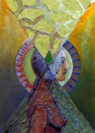 Bruno Ceccobelli 1952, Montecastello di Vibio (Pg) - [Italia] Donna di voglia...