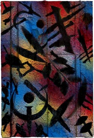 Diego Sly Colussi 1975, Venezia (Ve) - [Italia] Graffiti spray su pietra...