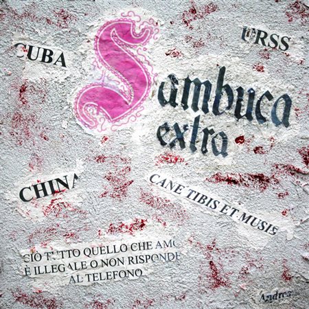 Andrea Latini 1961, Anderlecht (Belgio) - [Italia] Sambuca mista su tavola...