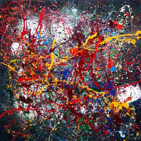 Daniel Marin 1978, Wolfenbuttel (Germania) - [Spagna] Good luck mista su tela...