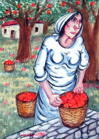 Giuseppe Migneco 1908, Messina (Me) - 1997, Milano (Mi) - [Italia]...