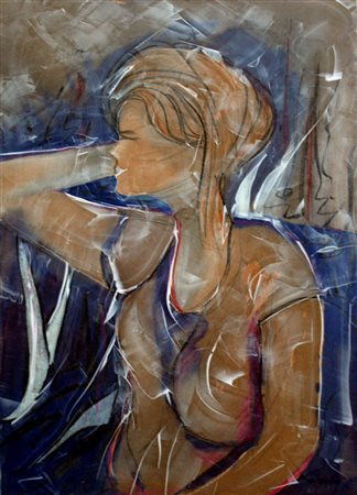 Marcello Specchio 1950, Pescara (Pe) - [Italia] Frammenti mista su tavola...