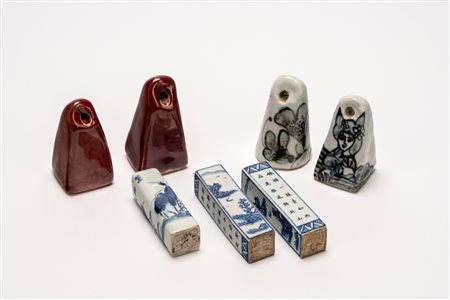 Gruppo di sette sigilli, Cina, Tarda dinastia Qing / Periodo della Repubblica