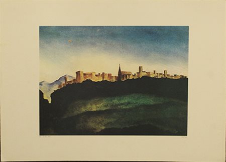 DI GIUSTO, "Paesaggio", 1983