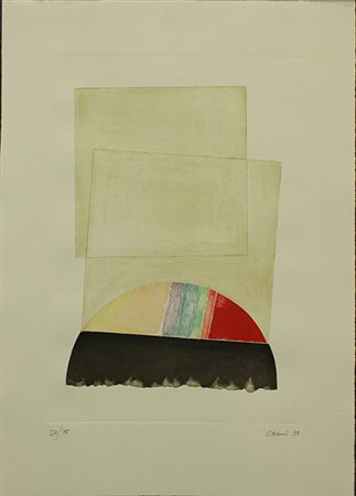 EUGENIO CARMI, "Composizione verticale", 1999