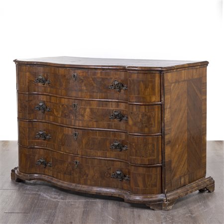 Cassettone, Emilia, XVIII secolo