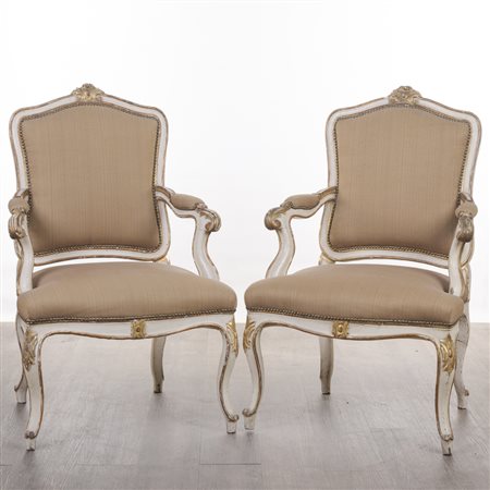 Coppia di poltrone, Francia, XIX secolo