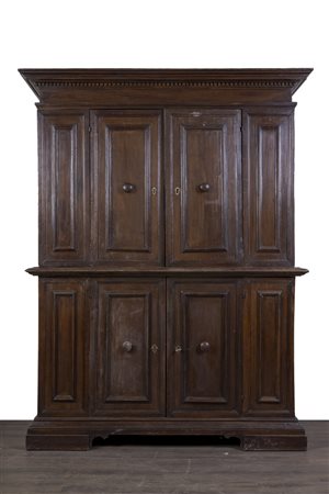 Credenza a doppio corpo, Emila, XVII secolo