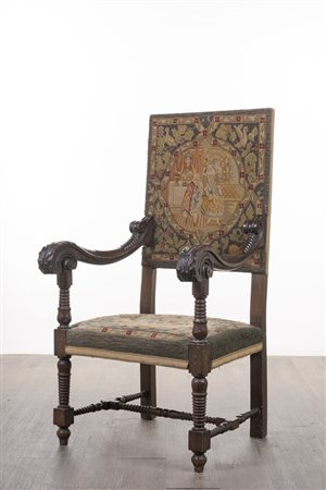 Poltrona, Italia, XVII secolo