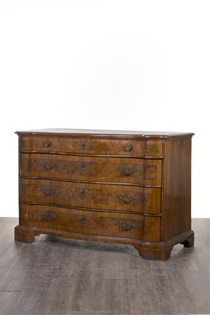 Cassettone, Italia, XVIII secolo