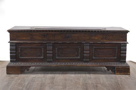 Cassapanca, Emilia, XVIII secolo