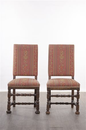 Coppia di sedie, Italia, XVIII secolo