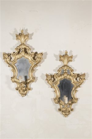 Coppia di specchiere, Francia, XX secolo