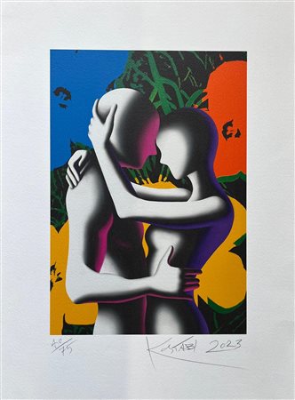 Mark Kostabi “Amore in fiore” 2023