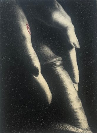 Omar Galliani “La figlia era nuda” 2005