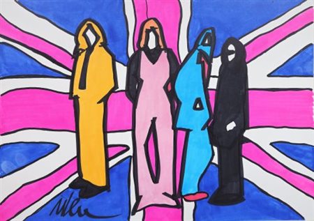 Marco Lodola “Beatles”