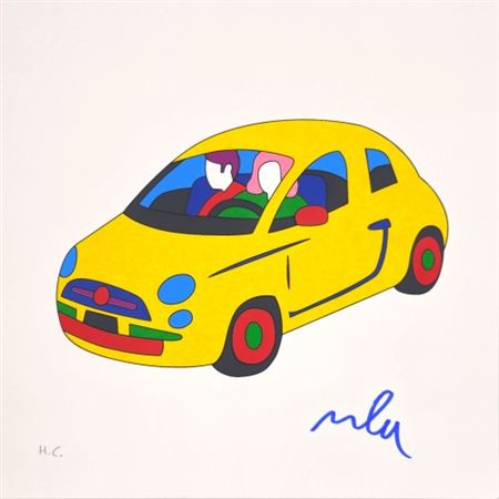 Marco Lodola “500 gialla”