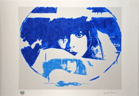 Giosetta Fioroni “Doppio liberty blu”