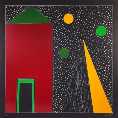 Franco Angeli “Senza titolo” 1984-88