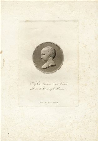 Autori vari, Ritratti di Maria Luisa d'Austria e di Napoleon François...