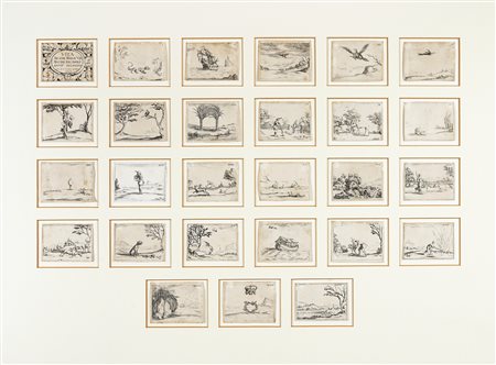 Jacques Callot, La vie de la mère de Dieu représentée par des emblèmes. 1629....