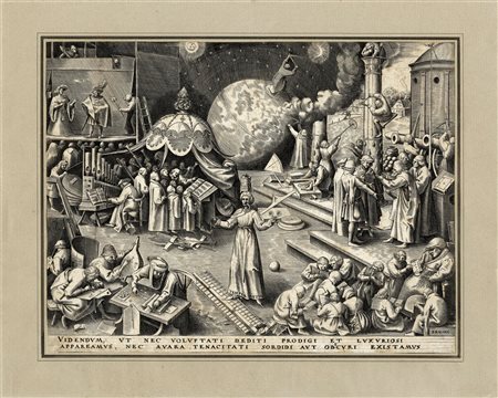 Philips Galle, La Temperanza. 1560. Bulino. mm 223x290. New Hollstein (Pieter...