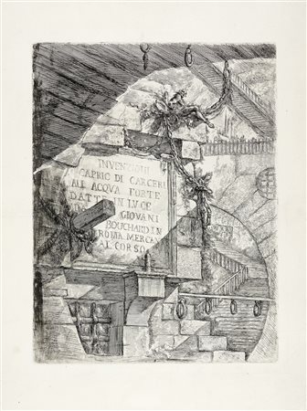 Giovanni Battista Piranesi, INVENZIONI/CAPRIC DI CARCERI/ALL ACQUA...