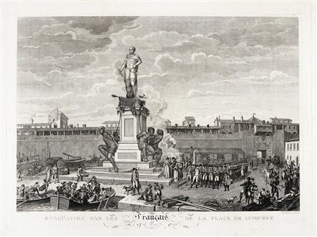 Antonio Poggioli Giuseppe Angeli, Evacüation par les Français de la Place de...