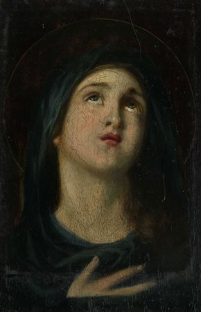 Scuola fiorentina del XVII secolo, La Vergine Maria con lo sguardo in alto....