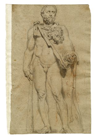 Anonimo della fine del XVII e inizi del XVIII secolo, Ercole e Telefo (r) /...