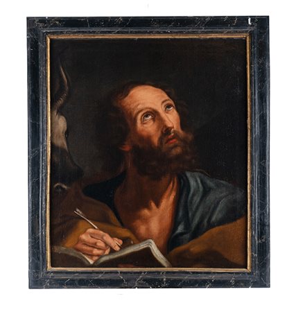Guido Reni [da], San Luca Evangelista. 1700. Olio su tela. cm 75x63. Questa...