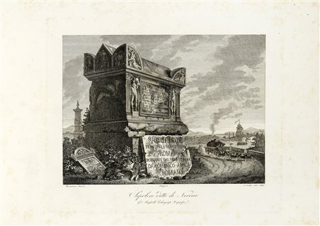 Domenico Amici, Raccolta delle principali vedute di Roma disegnate dal vero...