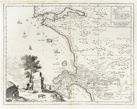 Guillaume De L'Isle, Carta Generale dell'Africa / Carta geografica del Capo...